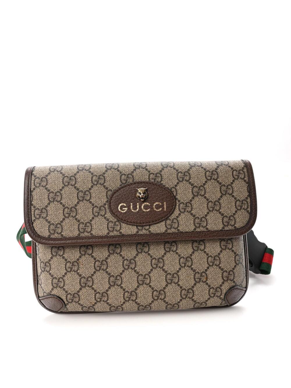 Gucci Gg Supreme Neo Vintage Web Belt #279091G10B
